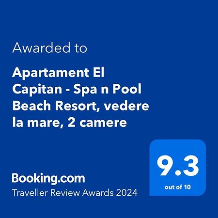 Apartament El Capitan - Spa N Pool Beach Resort, Vedere La Mare, 2 Camere Нэводари Экстерьер фото