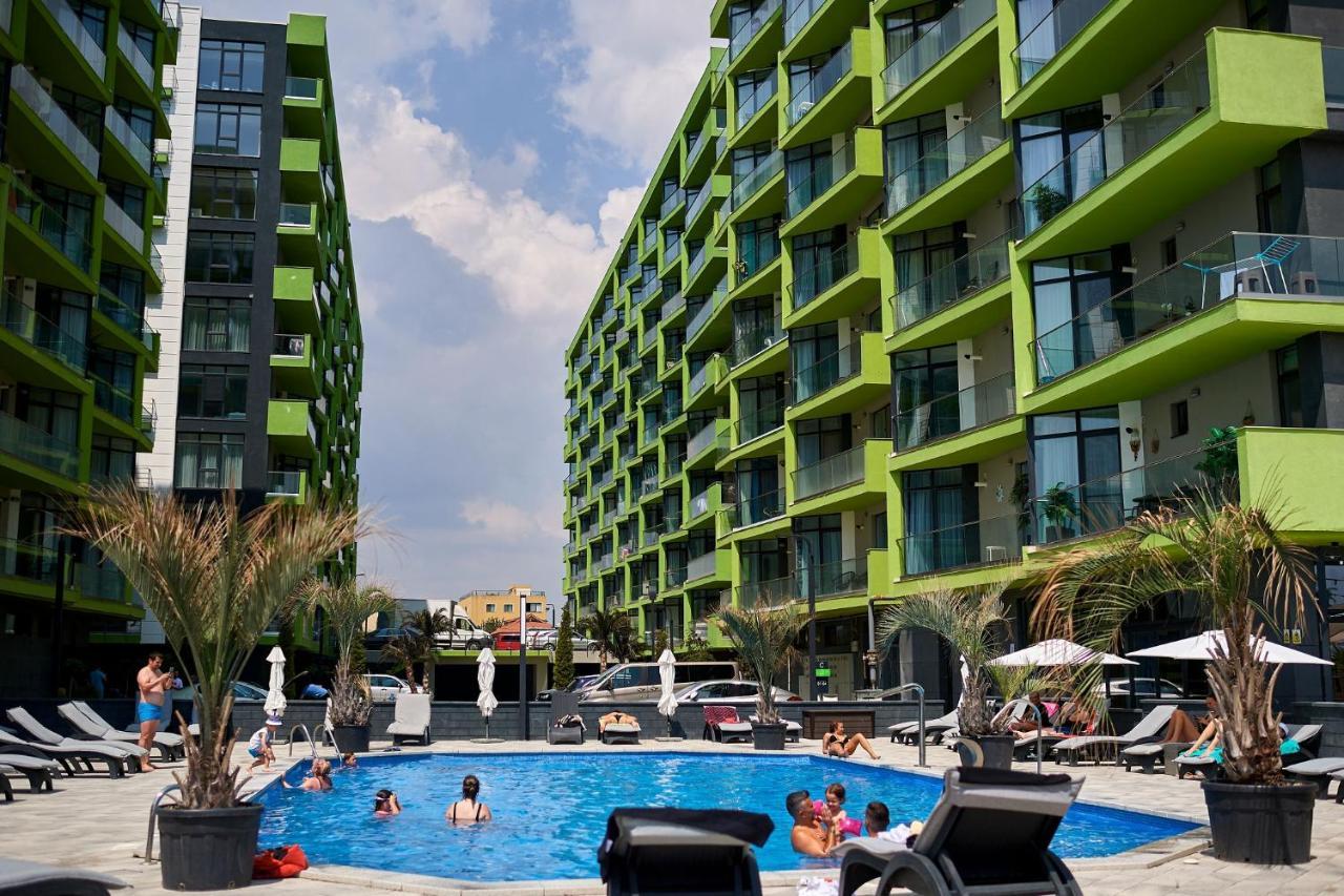 Apartament El Capitan - Spa N Pool Beach Resort, Vedere La Mare, 2 Camere Нэводари Экстерьер фото